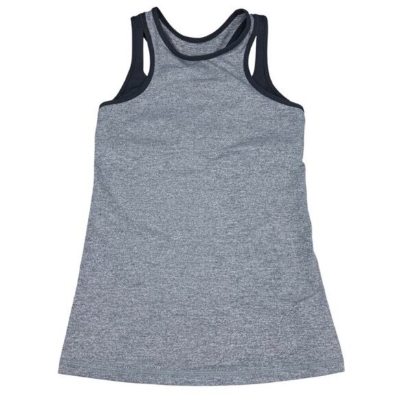 LULULEMON Inspiration Tank Sz 4 Heathered Slate / Deep Coal - Picture 7 of 10